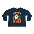 Boot Scootin Spooky Toddler Long Sleeve Tee