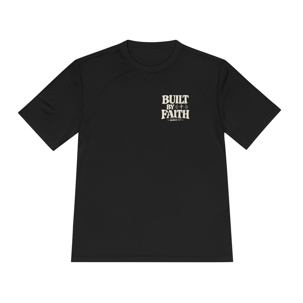 Built by Faith Workout Tee