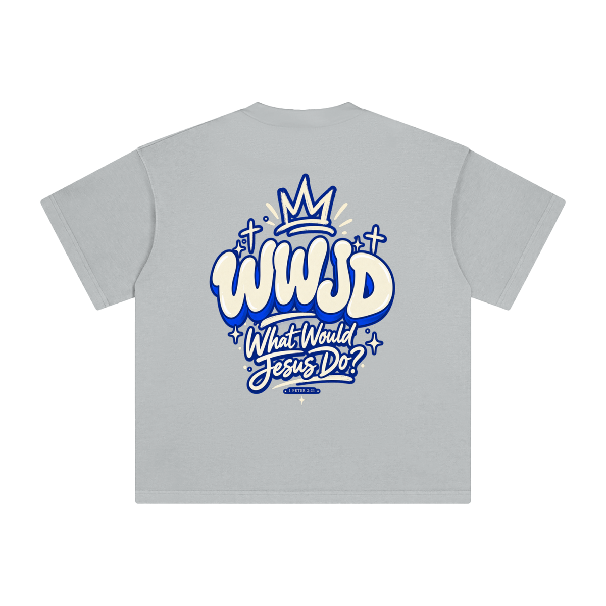 WWJD Heavyweight Vintage Washed T-Shirt