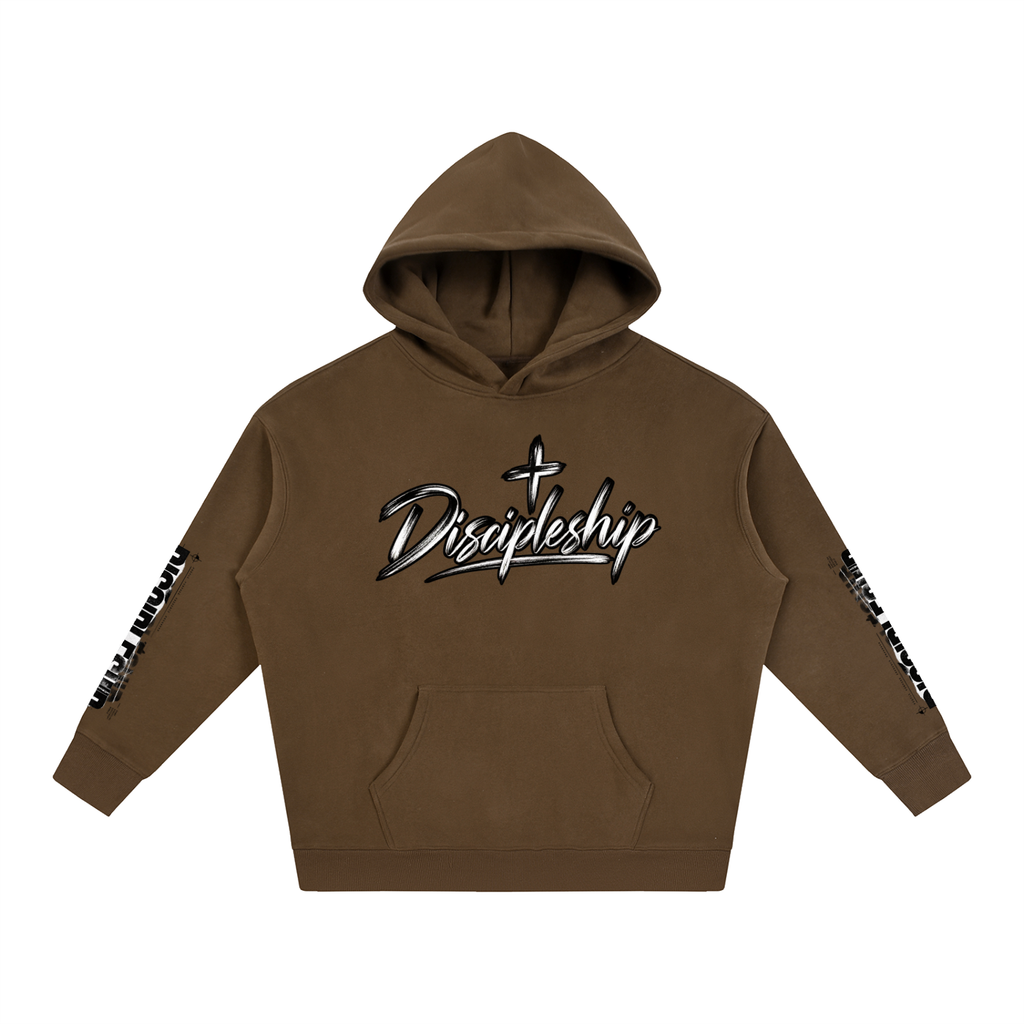 Discipleship Signature Oversize Fleeced Hoodie