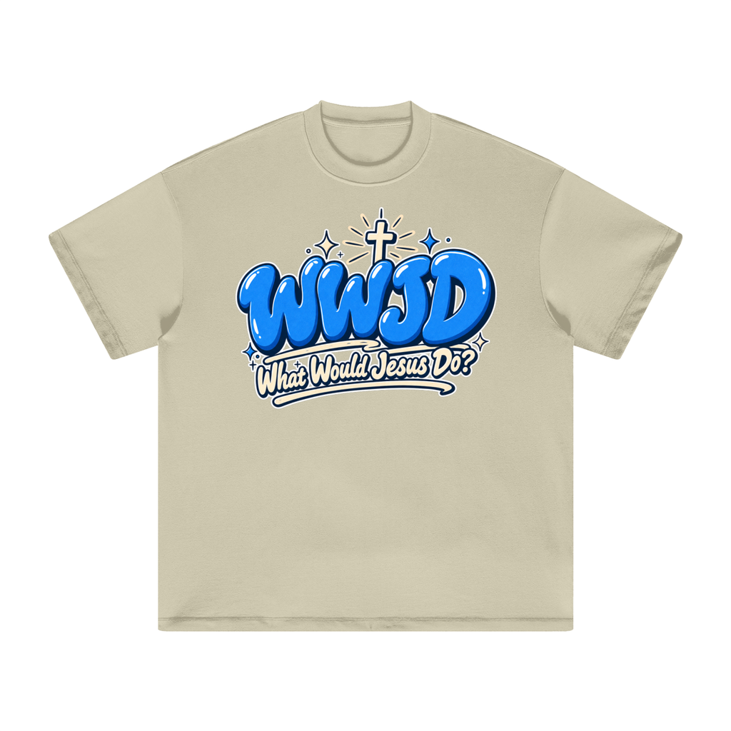 WWJD Heavyweight Earth Tone T-Shirt