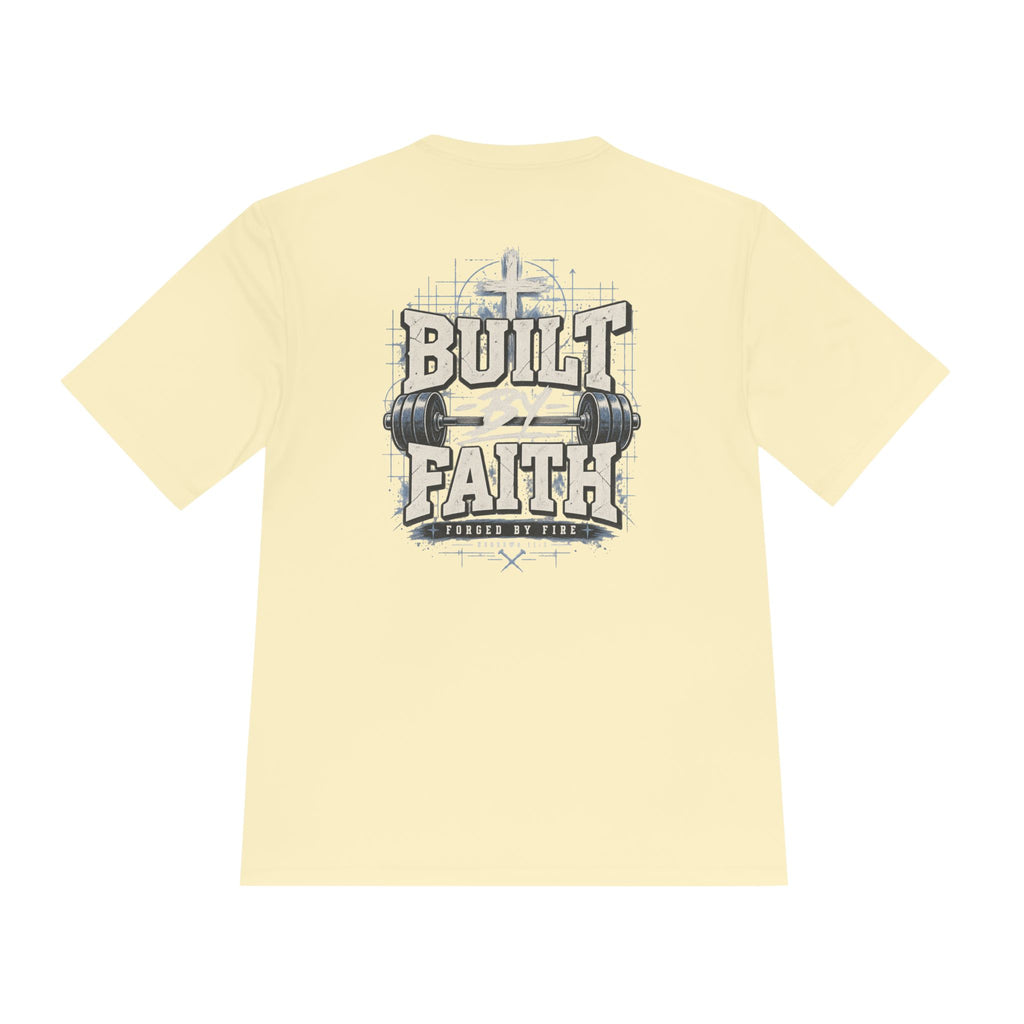 Built by Faith Workout Tee