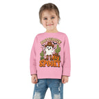 Boot Scootin Spooky Toddler Long Sleeve Tee