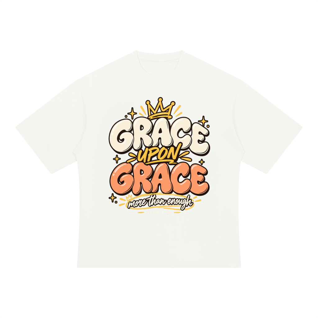 Grace Upon Grace Heavyweight Oversized T-Shirt