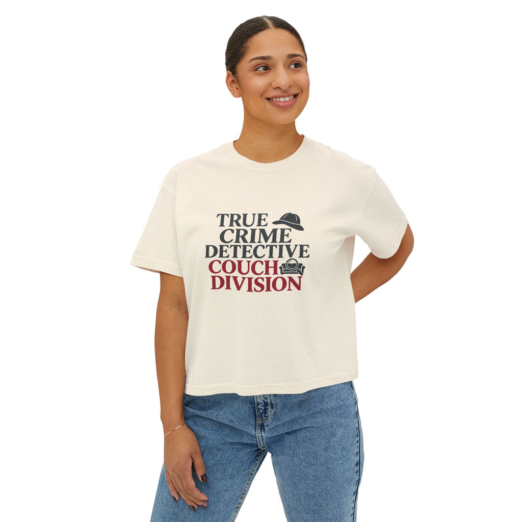 True Crime Detective Couch Division Boxy Tee