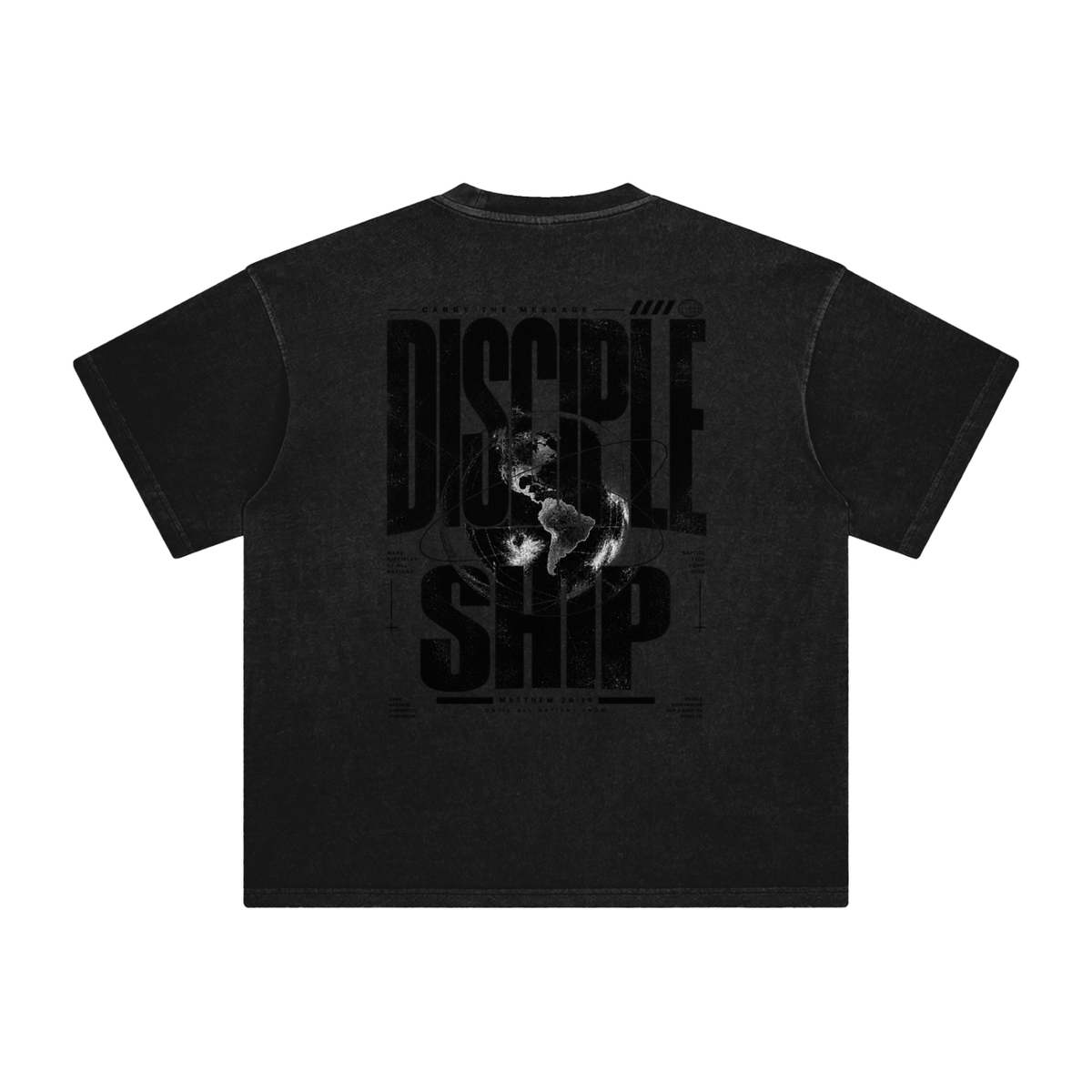 Discipleship Carry the Mission Enzyme Washed T-Shirt