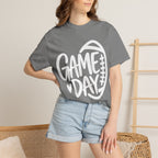 Women's Cutesy Game Day Football T-Shirt
