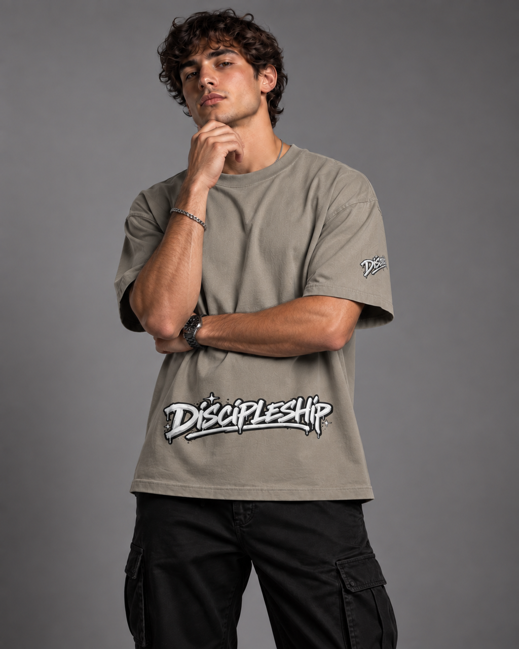 Discipleship Signature Tee Heavyweight Earth Tone T-Shirt