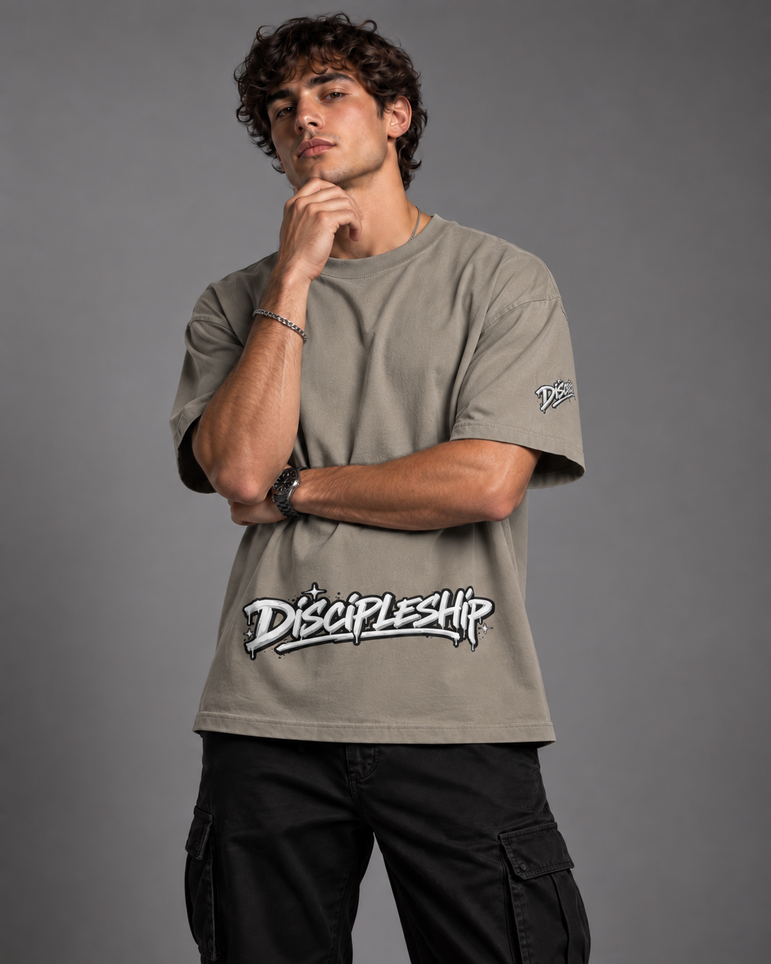 Discipleship Signature Tee Heavyweight Earth Tone T-Shirt