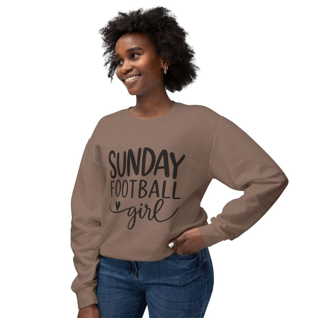 Sunday Football Girl Sweatshirt – Women’s Game Day Crewneck