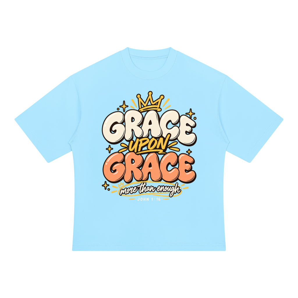 Grace Upon Grace Heavyweight Oversized T-Shirt