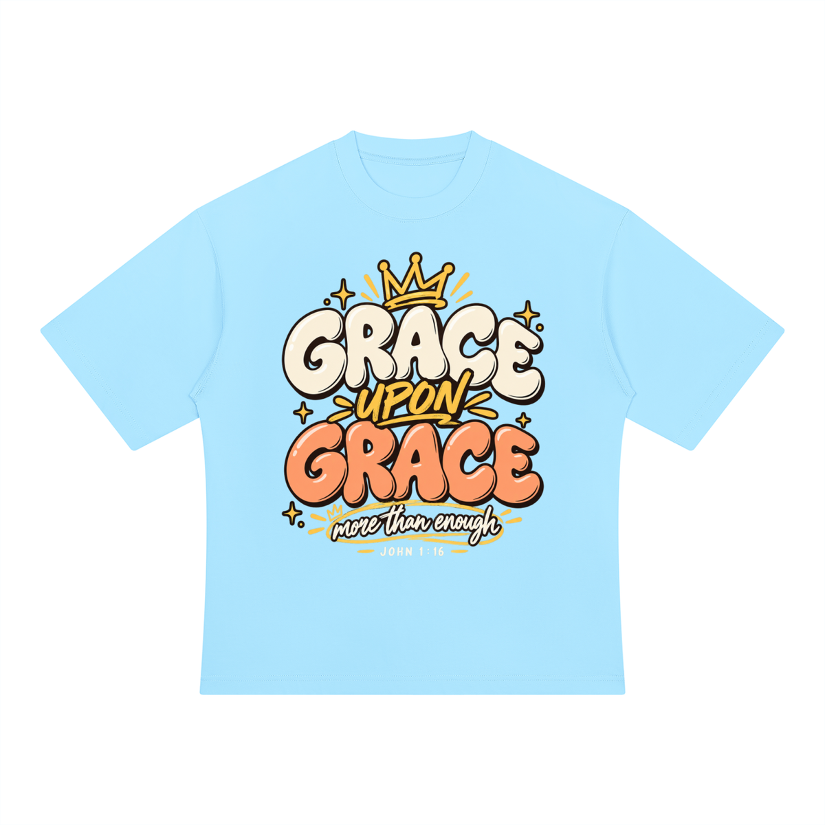 Grace Upon Grace Heavyweight Oversized T-Shirt