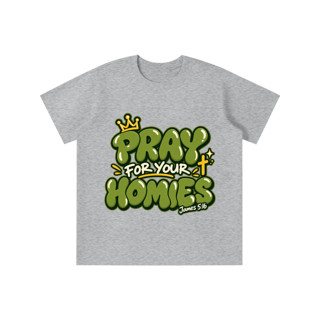 Pray for Your Homies Sorona Quick-Dry Cooling Kids' T-shirt