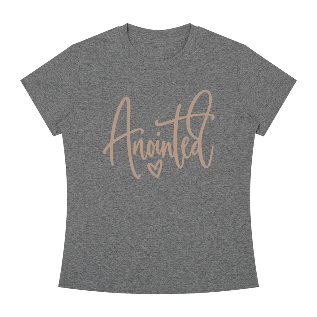 Anointed Women's Slim Fit Crewneck T-Shirt