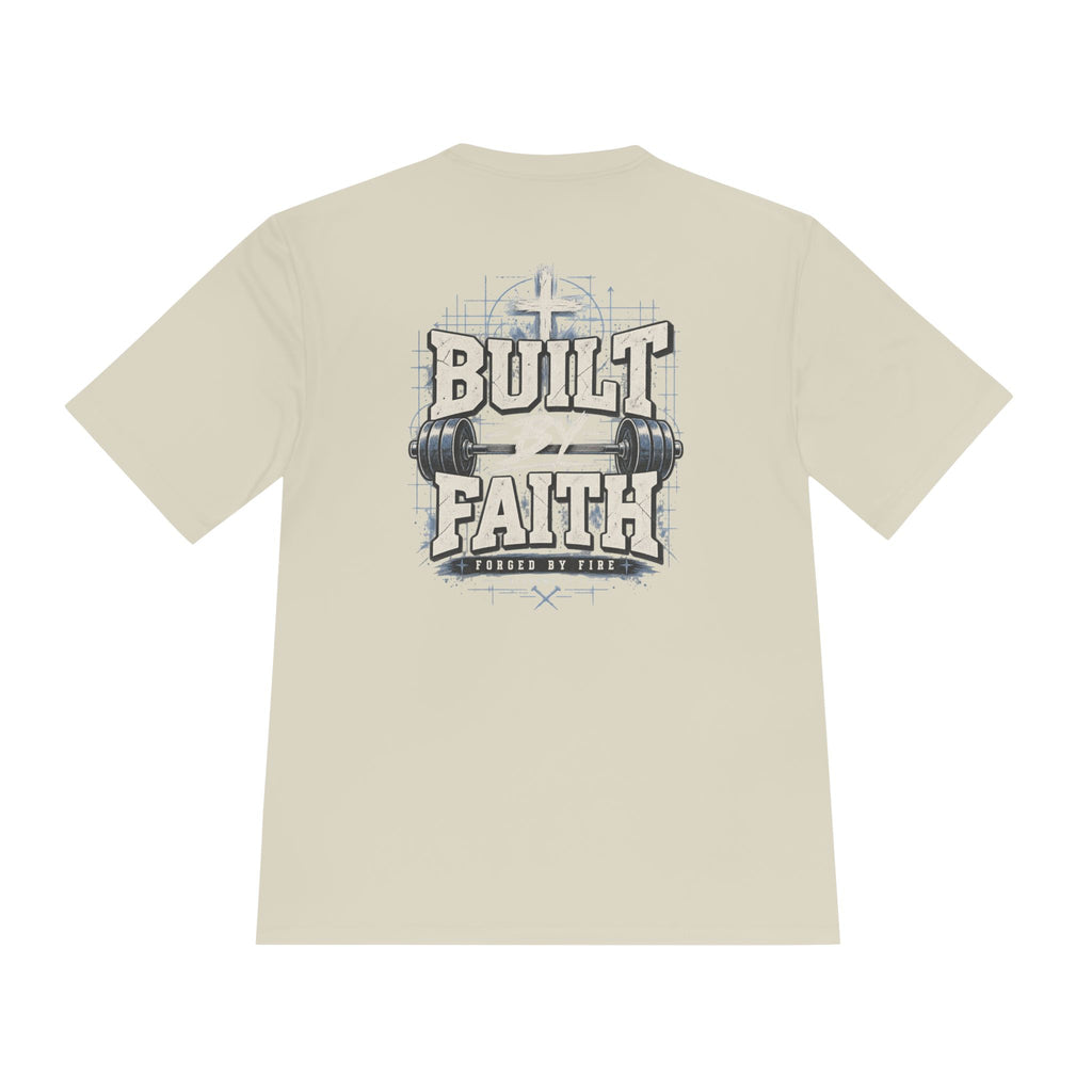 Built by Faith Workout Tee