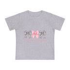 "So God Made Country Girls" Baby T-Shirt Pink Bow Graphic
