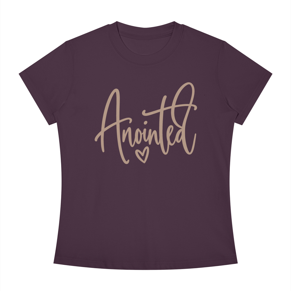 Anointed Women's Slim Fit Crewneck T-Shirt