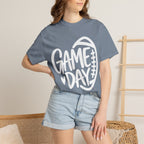 Women's Cutesy Game Day Football T-Shirt