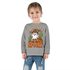 Boot Scootin Spooky Toddler Long Sleeve Tee