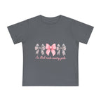 "So God Made Country Girls" Baby T-Shirt Pink Bow Graphic