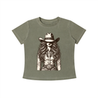 Cowgirl Vintage Wash Slim Fit T-shirt
