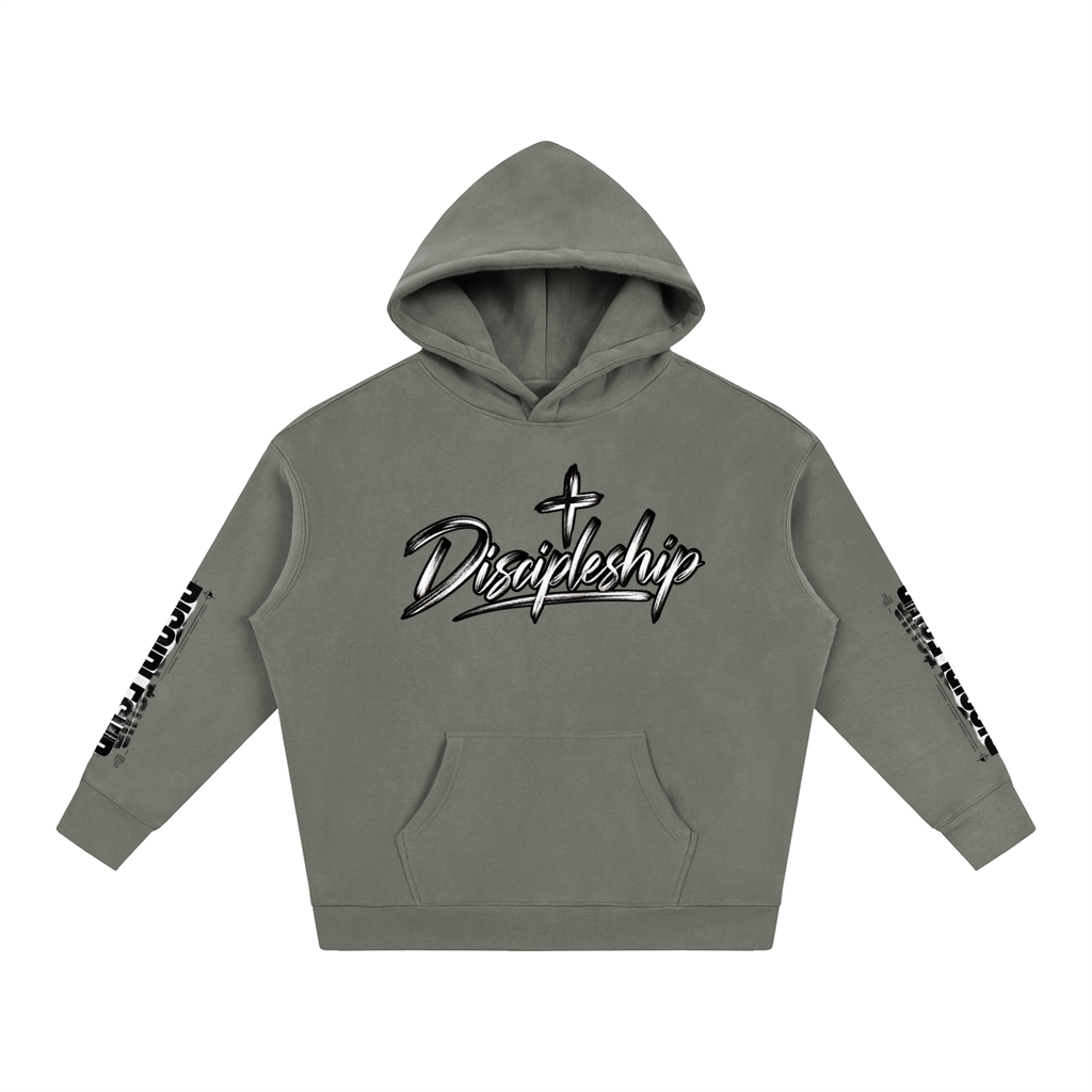 Discipleship Signature Oversize Fleeced Hoodie