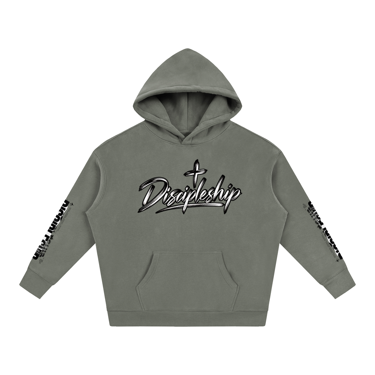 Discipleship Signature Oversize Fleeced Hoodie