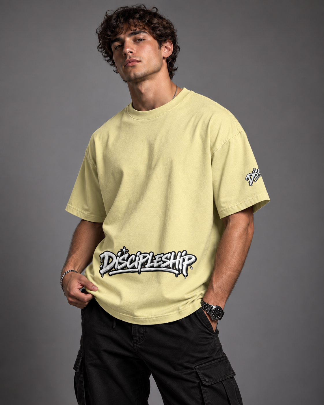 Discipleship Signature Tee Heavyweight Earth Tone T-Shirt