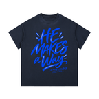 He Makes a Way Vintage Wash Cotton T-Shirt