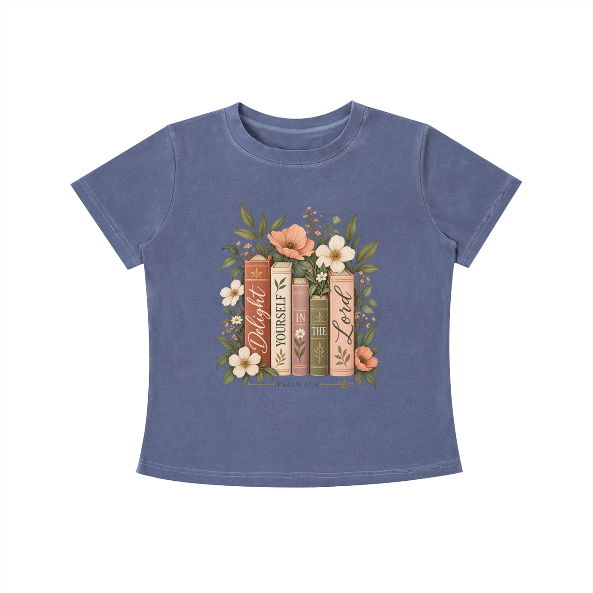 Delight Yourself in the Lord Vintage Wash Slim Fit T-shirt