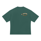 WWJD Green & Gold Mens Heavyweight Oversized T-Shirt