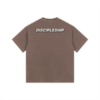 Discipleship Essential  Vintage Washed Oversized Cotton T-Shirt