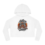 "Hello Football Season" Fall Game Day Sweatshirt Cropped Hoodie