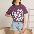 Women's Cutesy Game Day Football T-Shirt
