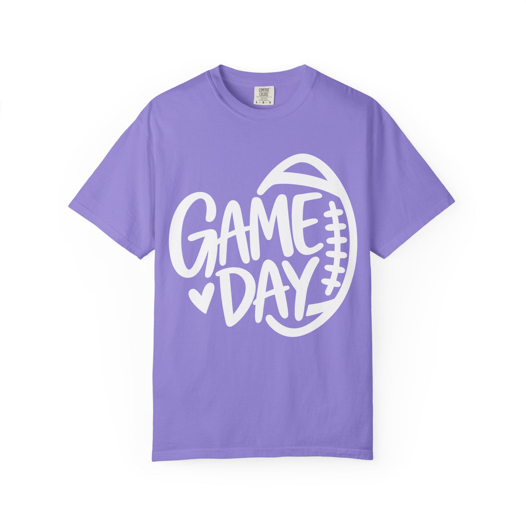Women's Cutesy Game Day Football T-Shirt
