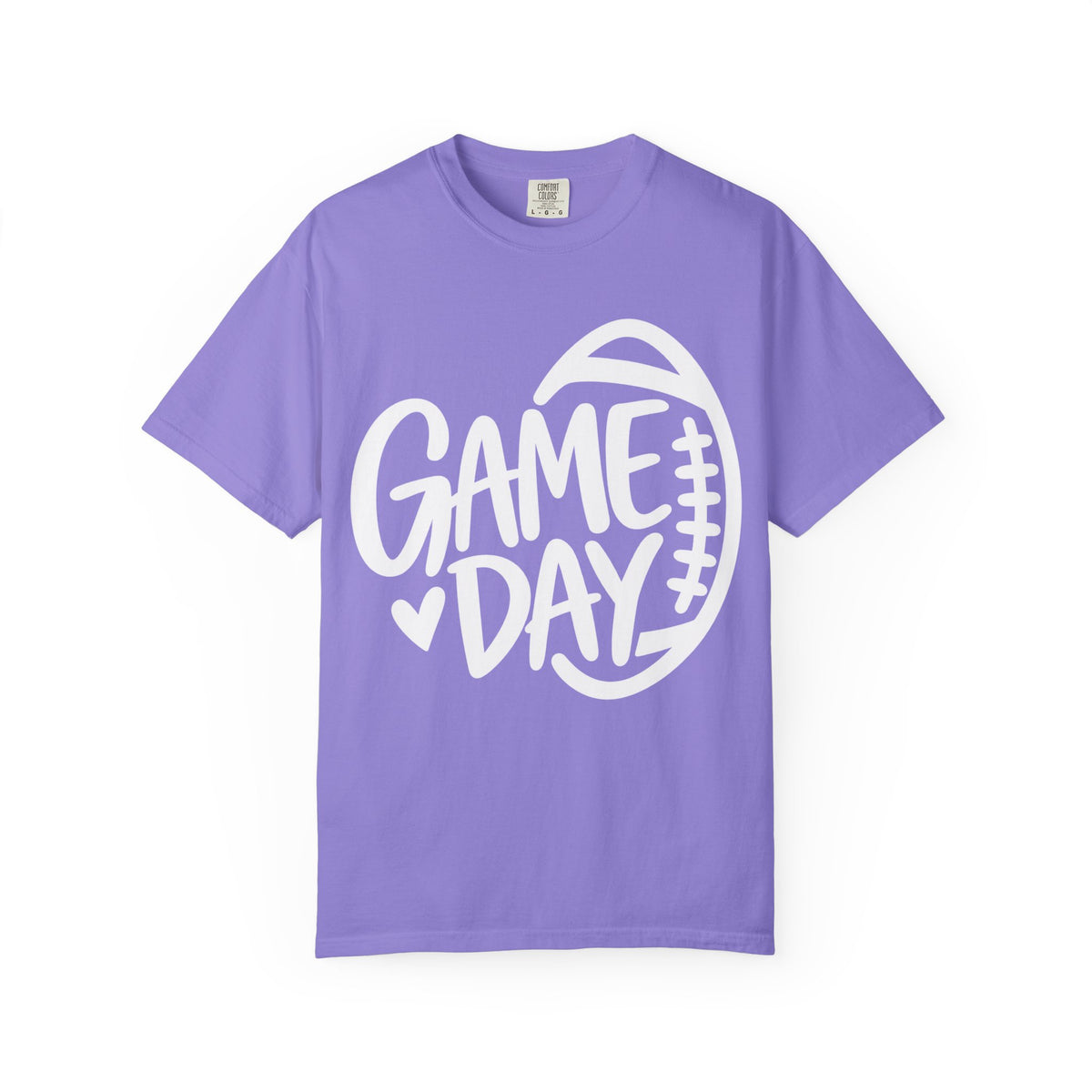 Women's Cutesy Game Day Football T-Shirt