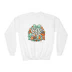 Youth Sweatshirt — "Cute as a Pumpkin" Fall Kids Crewneck