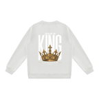 Jesus Is King Men's Regular Fit Crewneck Sweatshirt