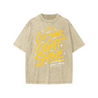 Let Your Light Shine Snow Washed Kids' T-Shirt