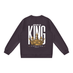 Jesus Is King Men's Regular Fit Crewneck Sweatshirt
