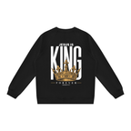 Jesus Is King Men's Regular Fit Crewneck Sweatshirt