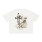 1 Cross 3 Nails Mineral Wash Boxy Cotton T-Shirt