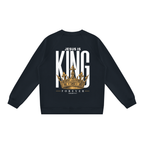 Jesus Is King Men's Regular Fit Crewneck Sweatshirt