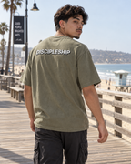 Discipleship Essential  Vintage Washed Oversized Cotton T-Shirt