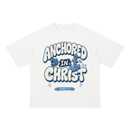 Anchored In Christ Unisex Drop Shoulder Cotton T-Shirt