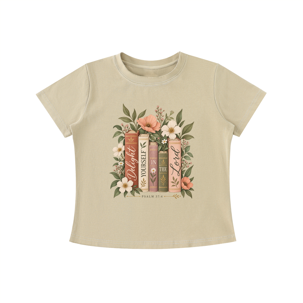 Delight Yourself in the Lord Vintage Wash Slim Fit T-shirt