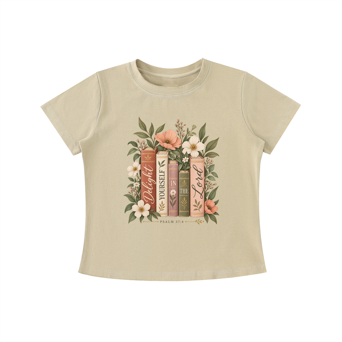 Delight Yourself in the Lord Vintage Wash Slim Fit T-shirt