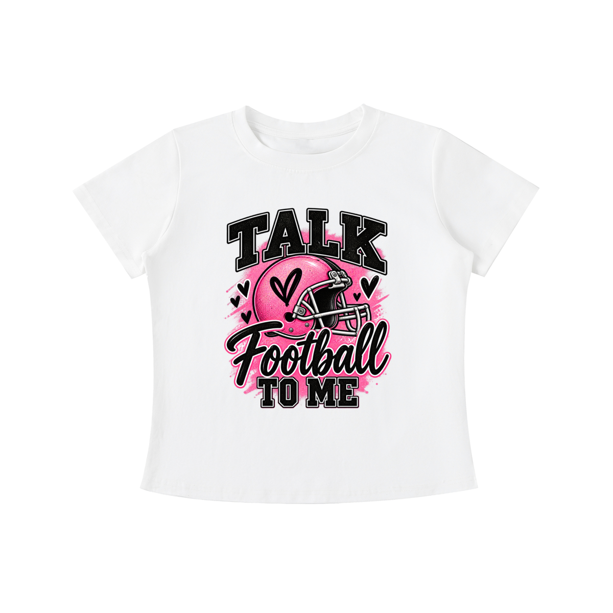 Talk Football to Me Vintage Wash Slim Fit T-shirt