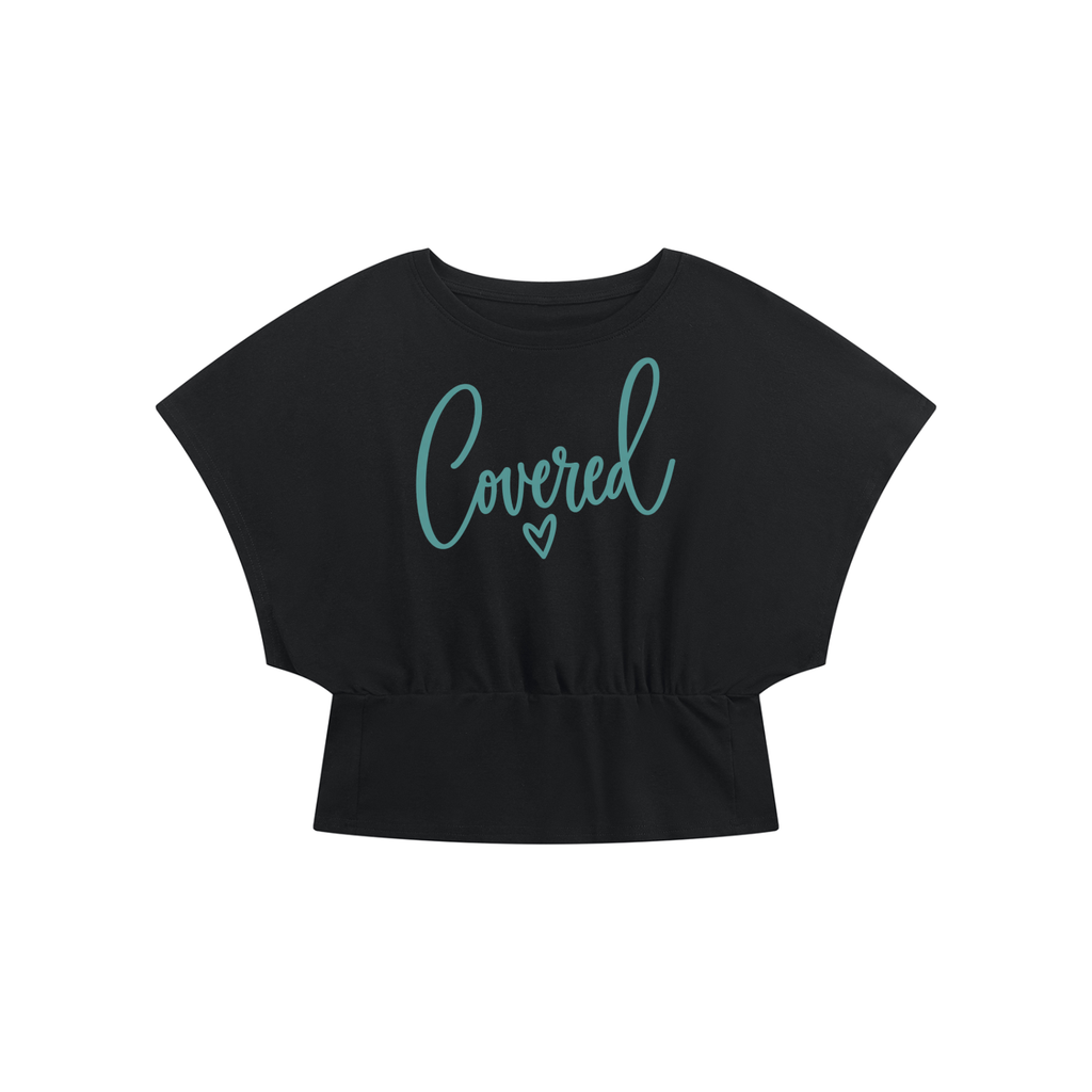 Covered Women’s Crop Dolman T-Shirt