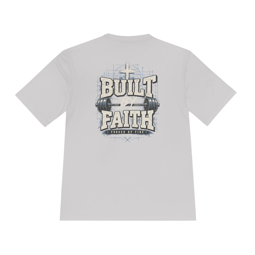 Built by Faith Workout Tee